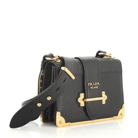 prada cahier calf leather and denim bag price|prada cahier leather.